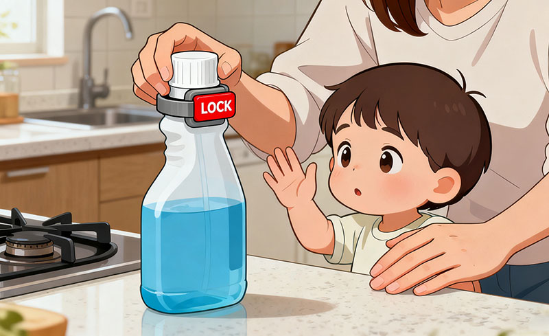 家清產(chǎn)品兒童安全鎖 給孩子一道防誤觸保護(hù)